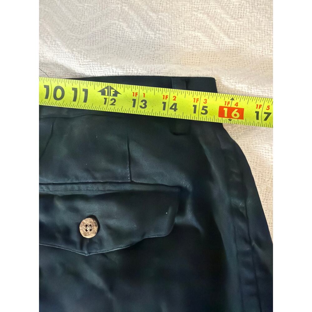 Baracuta Men's 100% Silk Pleated Shorts - Picture 4 of 6